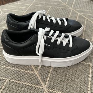 Adidas Sleek Super Core Black Sneakers
